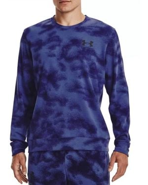 Under Armour Rival Terry Novelty Crew - Blue