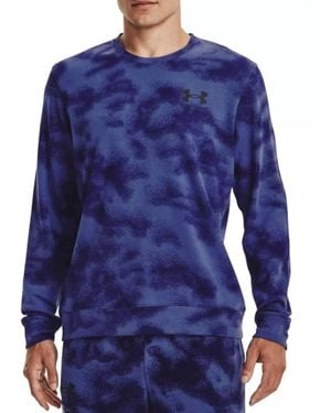 Under Armour Rival Terry Novelty Crew - Blue