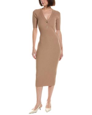 Reiss Verity Dress - Natural