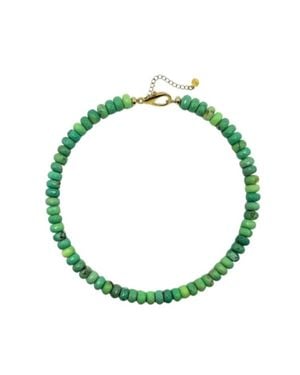 Accessory Concierge Collar Necklace - Green