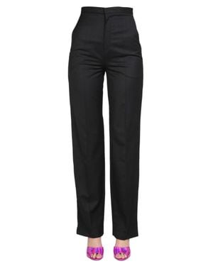 ANOUKI Straight Leg Pants - Black