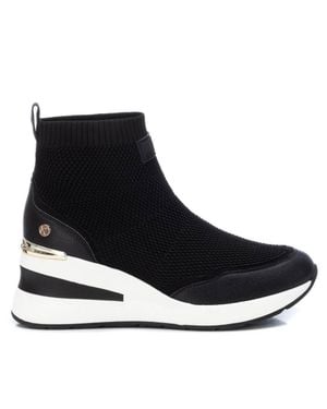 Xti Wedge Sport Booties By - Black