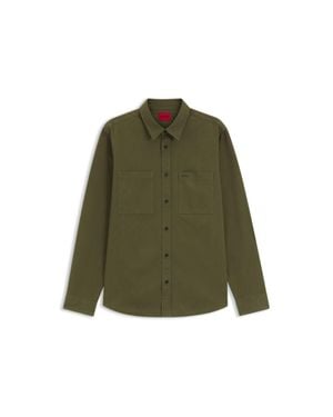 HUGO Relaxed-Fit Shirt - Green