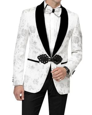 Kent Park Slim Fit Blazer - Black