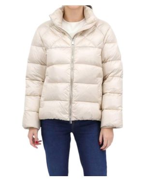 Peserico Padded Nylon Jacket - Natural