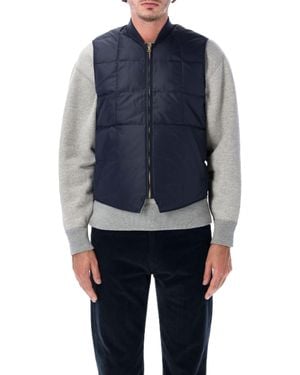 Fortela Quilted Puffer Vest - Blue