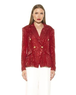 Alexia Admor Abbi Blazer - Red