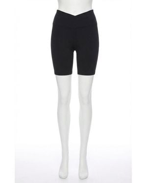 Z Supply Crossover Bike Rib Short - Black