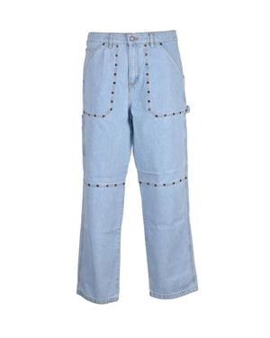 Iuter Light Utility Cotton Jeans - Blue