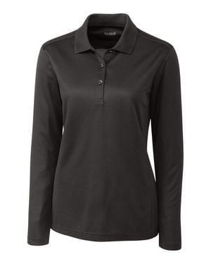 Clique L/S Ice Lady Pique Polo Shirt - Black