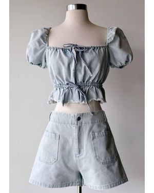 emory park Valeria Shorts - Gray