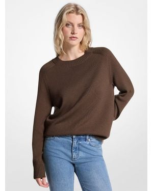 Michael Kors Wool Sweater - Brown