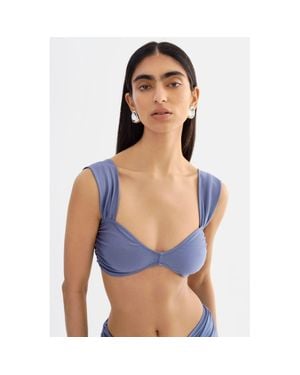 Lamarque Carina Bikini Top - Blue
