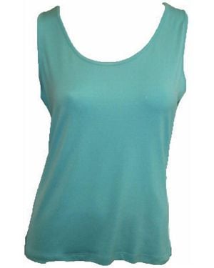 Angel Bra-Friendly Tank Top - Blue