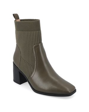 Journee Collection Apos;S Harlowe Medium And Wide Width Booties - Green