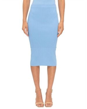 Solid & Striped Zelda Mini Skirt - Blue