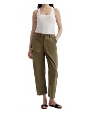 A.L.C. Brayden Cotton Twill Pants - Green