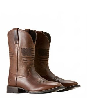 Ariat Circuit Patriot Western Boot - Brown