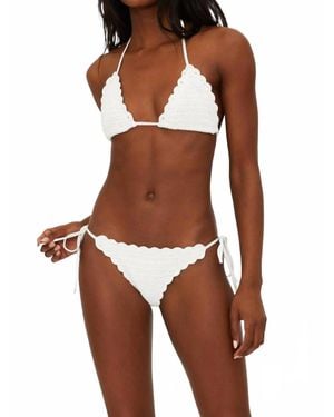 Beach Riot Soleil Crochet Bikini Bottom - Brown