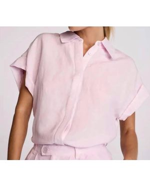 Sundays Kai Button Up Shirt - Pink