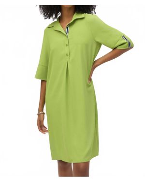 Joseph Ribkoff Straight Shirt Dress - Green