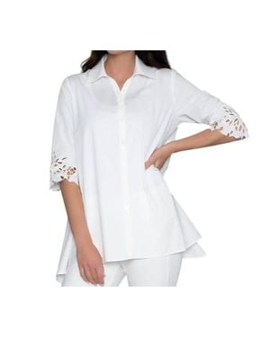 Stella Carakasi Poetry Tunic - White