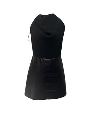 Roland Mouret Halterneck Mini Dress - Black