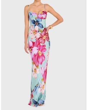 Amanda Uprichard Ira Daphne Floral Maxi Dress - Multicolor
