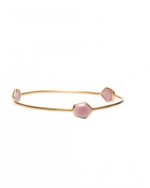 Avenue Chic Vesta Stacking Bangle - Pink