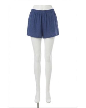 Z Supply Scout Linen Blend Short - Blue
