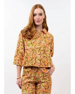 Ivy Jane Swing Floral Jacket - Metallic