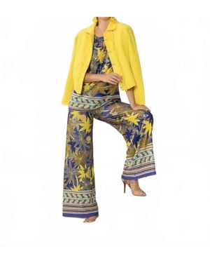 Isle by Melis Kozan Finestra Jacket Peace - Yellow