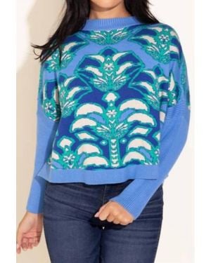 Alden Adair Leona Sweater - Blue