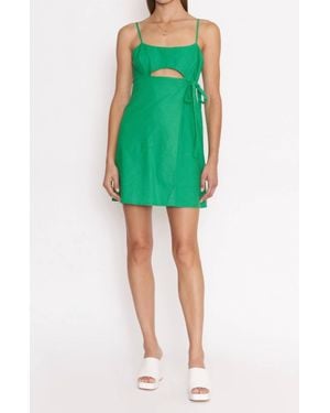 4si3nna Kelly Mini Dress - Green