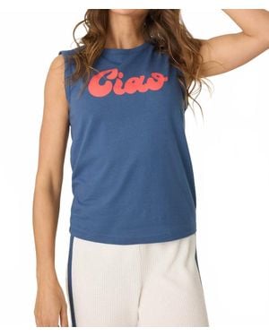 Pj Salvage Ciao Tank Top - Blue