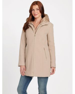 Guess Mate Coat - Natural