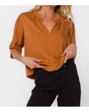 Velvet Heart Almafi Blouse - Brown