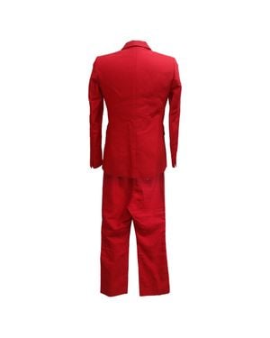 Sandro Sandro Soazic Double-Breasted Blazer And Pants - Red