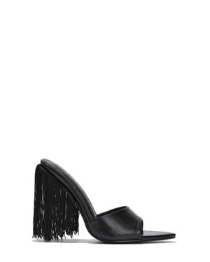 Cape Robbin Safina Heels - Black