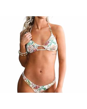 O'neill Sportswear Arden Floral Madrid Revo Top - Blue
