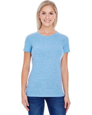 Threadfast Apparel Tri-Blend Short-Sleeve T-Shirt - Blue
