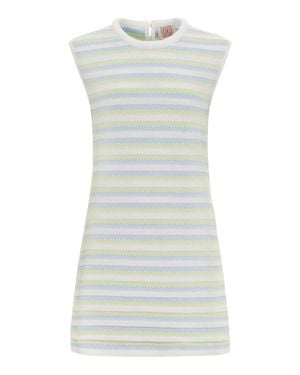Rhowe Wells Mini Dress - Blue
