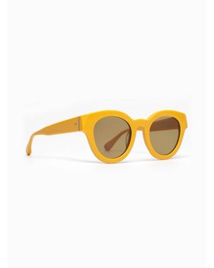 Aperçu Eyewear Le Rond Sunglasses - Yellow