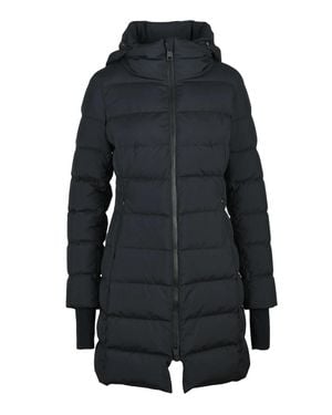 Herno Down Jacket With Gore-Tex Technology And Fitted Silhouette - Black