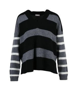 Liu Jo V-Neck Pullover - Black