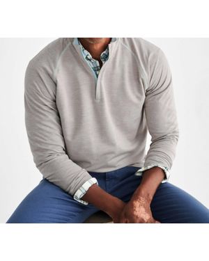 Johnnie-o Bannister Pullover - Gray