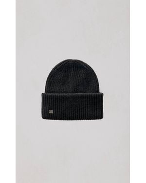 SOIA & KYO Jaya Rib Knit Hat - Black