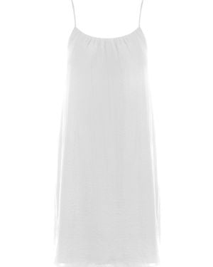 Naked Zebra Mini Dress - White