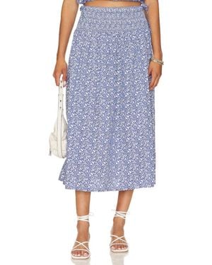Nation Ltd Primrose Skirt - Blue