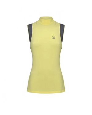 CHUCUCHU Mesh Dual Point Top - Yellow